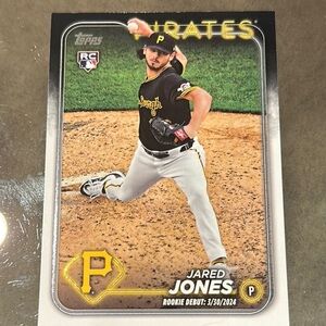 Topps Rookie Card - Jared Jones rookie debut